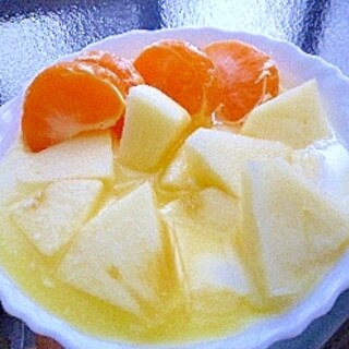 蜜柑＆林檎＆オレンジレモンカルピスヨーグルト